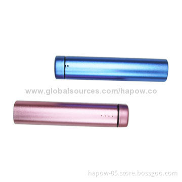Cylinder micro speaker for iPhone 6 and Samsung s5 with built-in power banks 2,600mAh